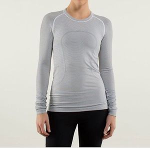 Lululemon Swifty - Long Sleeve - Striped